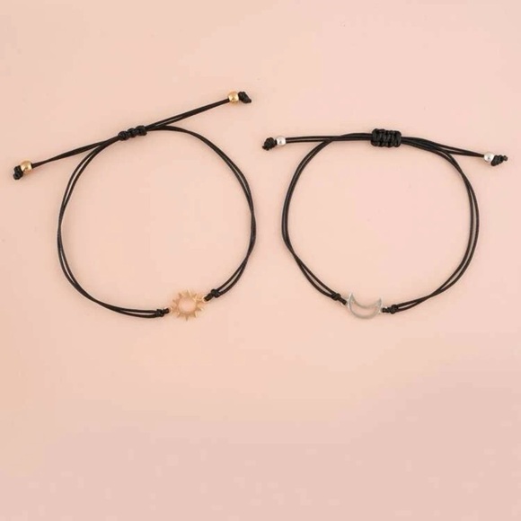 Celestial You & Me Leather Bracelets - Picture 5 of 5